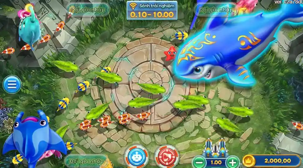 Bắn cá theo vòng spawn